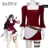 One Piece: Baby-5 | Red Cosplay Costume