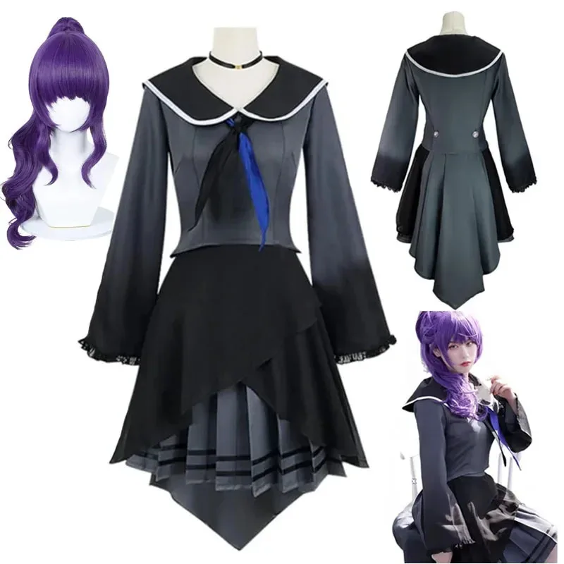Project SEKAI:  Asahina Mafuyu | Gray School Uniform Cosplay Costume Set