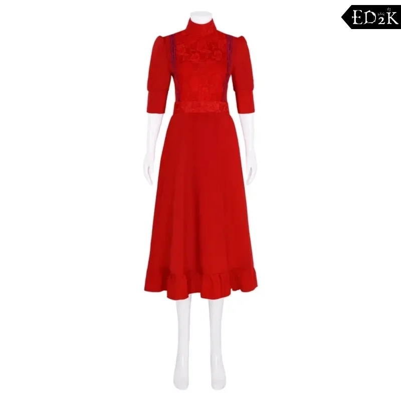 Alternative view of Pearl: Mia Goth | Red Dress Costume Cosplay