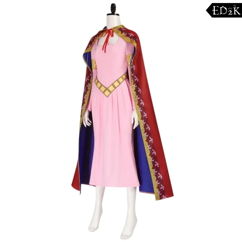 One Piece: Nefertari D. Vivi | Pink Princess Cosplay Costume