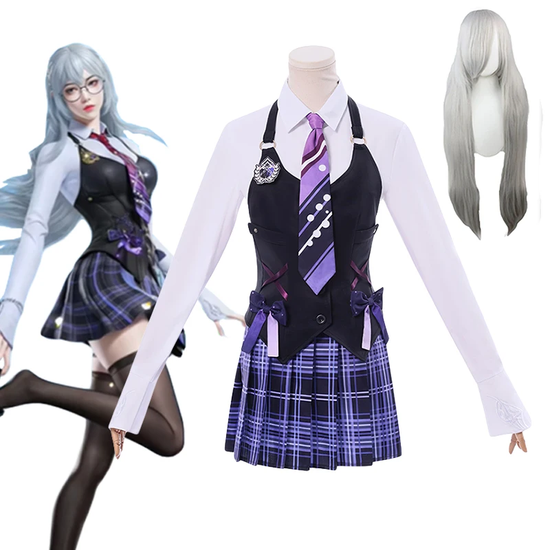 Naraka: Bladepoint: Tarka Ji | Blue Uniform Costume Cosplay Set