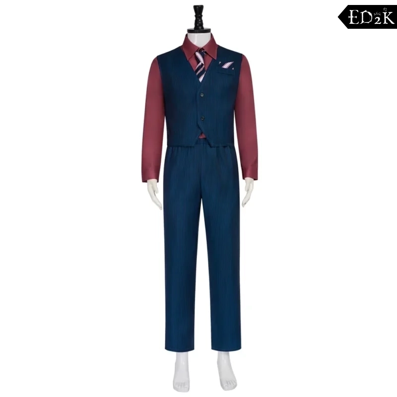 Alternative view of Finley | Rose Red Suit Costume Cosplay