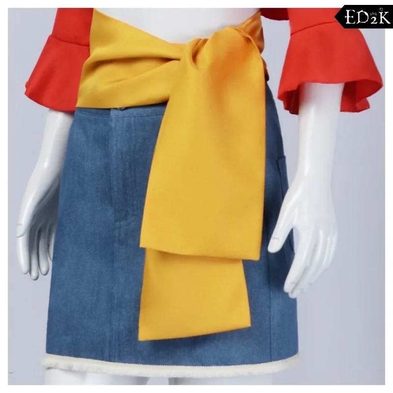 One Piece: Monkey D. Luffy | Red Cosplay Costume