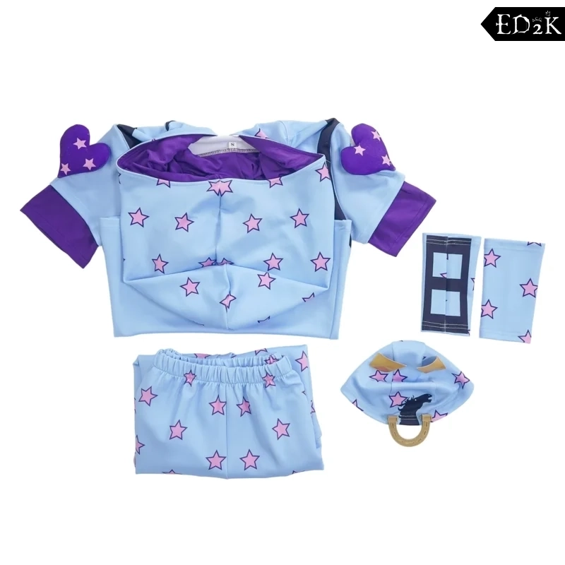JoJo's Bizarre Adventure: Jonathan Joestar (Johnny Joestar) | Blue Cosplay Costume