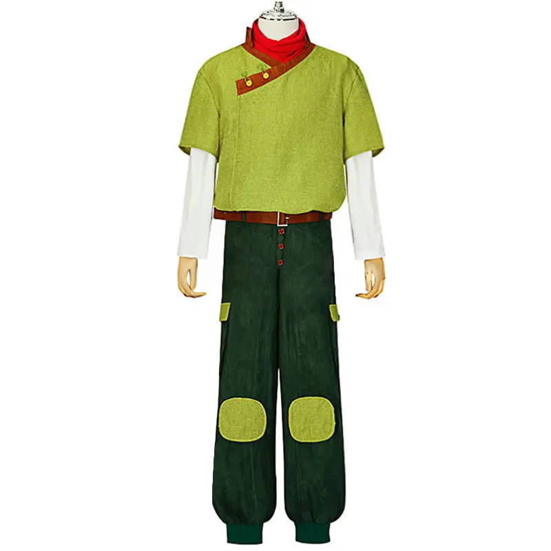 Alternative view of Strange World: Clade Searche | Green Explorer Cosplay Costume