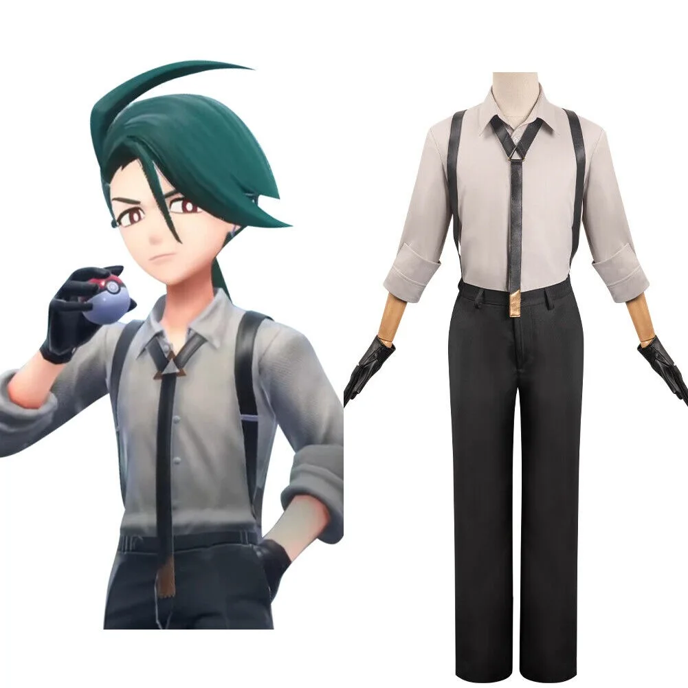 Pokémon Horizons: The Series:Rika | Black White Cosplay Costume
