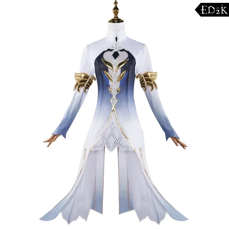 Genshin Impact: Furina de Fontaine (Focalors) | White Hydro Archon Cosplay Costume Set