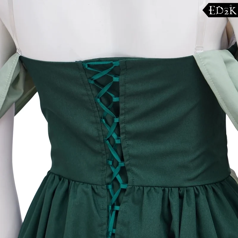 Beauty and the Beast: Belle | Red/ Yellow / Green Cosplay Costume