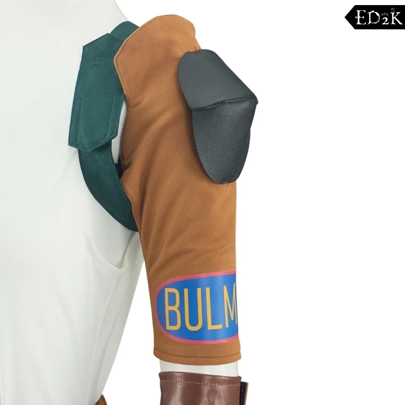 Dragon Ball: Bulma | Brown Scientist Cosplay Costume