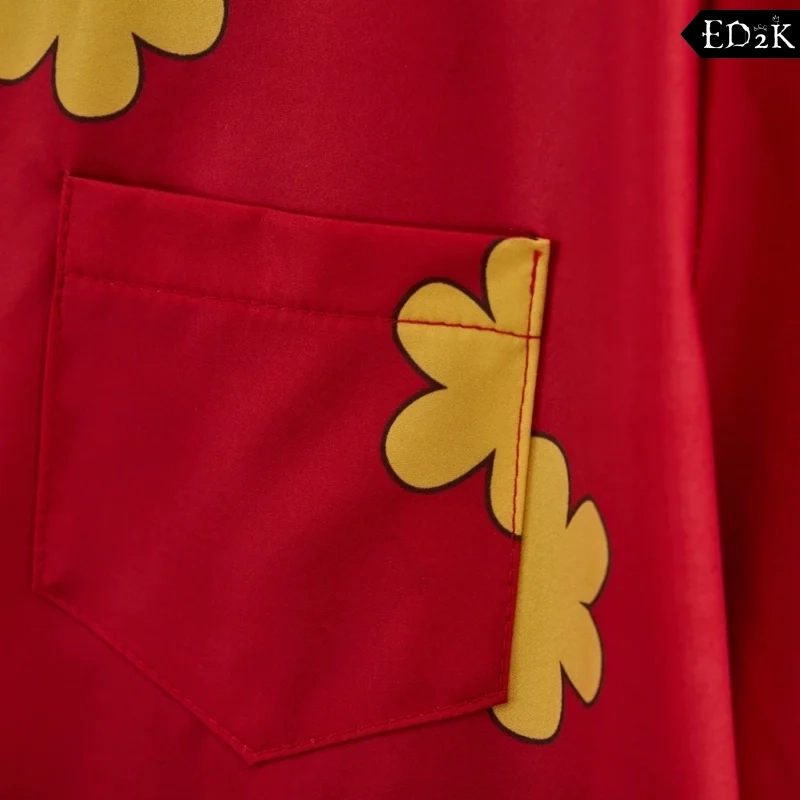 Family Guy: Glenn Quagmire | Red Cosplay Button-Up Shirt