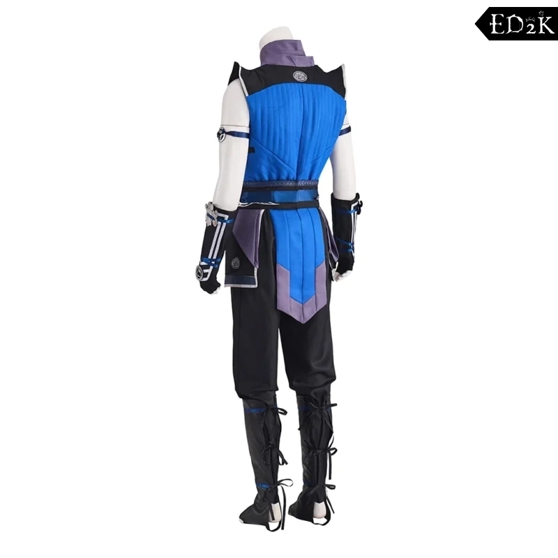 Mortal Kombat: Sub-Zero | Blue Black Lin Kuei Warrior Cosplay Costume