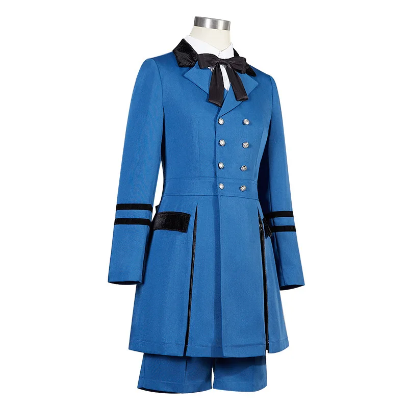 Alternative view of Black Butler: (Kuroshitsuji) Ciel Phantomhive | Blue Cosplay Costume