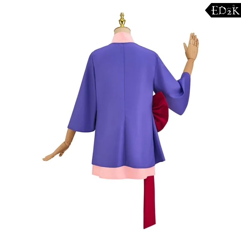 Gyakuten Saiban (Ace Attorney): Maya Fey | Purple Pink Spirit Medium Cosplay Costume
