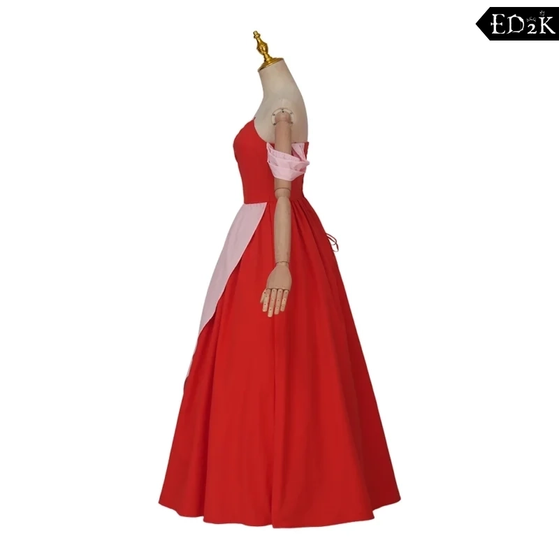 Beauty and the Beast: Belle | Red/ Yellow / Green Cosplay Costume