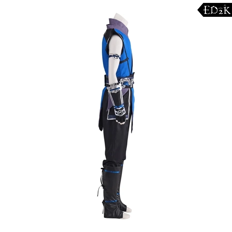 Mortal Kombat: Sub-Zero | Blue Black Lin Kuei Warrior Cosplay Costume