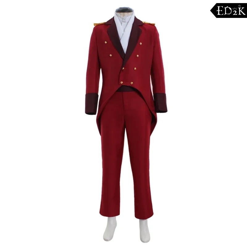 Alternative view of Aldnoah Zero: Slaine Troyard/Femieanne | Red Count Noble Cosplay Costume