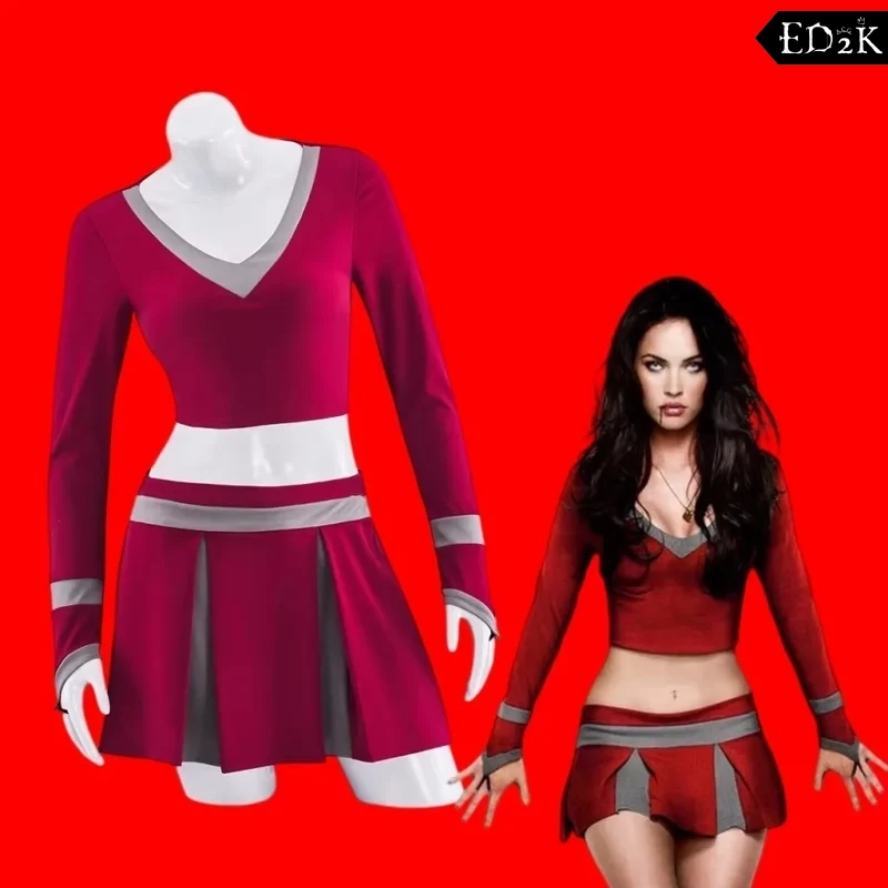 Jennifer's Body: Jennifer (Megan Fox) | Red Check Cheerleader Cosplay Costume