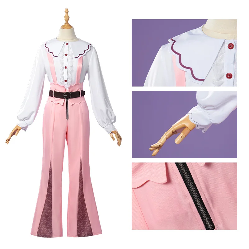 Alternative view of Project SEKAI: Akiyama Mizuki | Pink Cosplay Costume Set