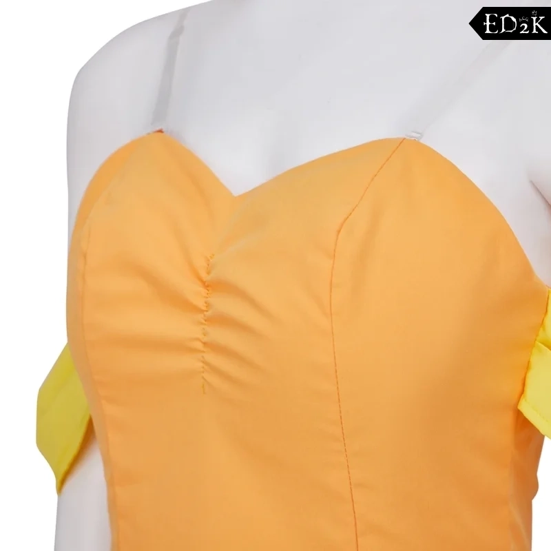Beauty and the Beast: Belle | Red/ Yellow / Green Cosplay Costume