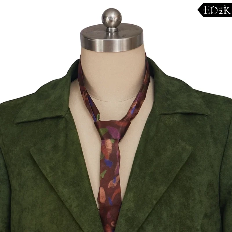 Disco Elysium: Harrier Du Bois | Green Detective Jacket Cosplay Costume