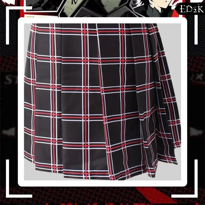 Persona 5: Makoto Niijima (Queen) | Black White School Uniform Cosplay Costume