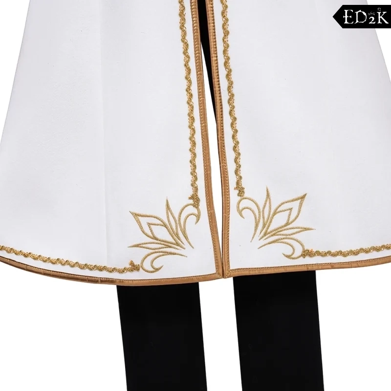 Legend of Zelda: Princess Zelda | White Winter Princess Warrior Cosplay Costume