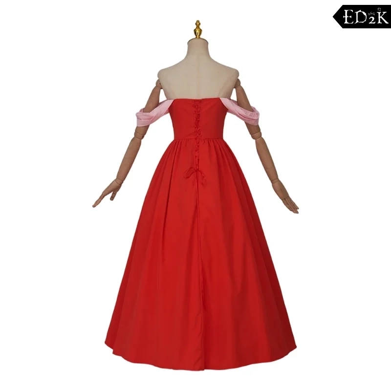 Beauty and the Beast: Belle | Red/ Yellow / Green Cosplay Costume