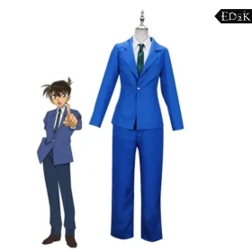 Detective Conan: Kudo Shinichi & Ran Mouri | Blue Cosplay Costume