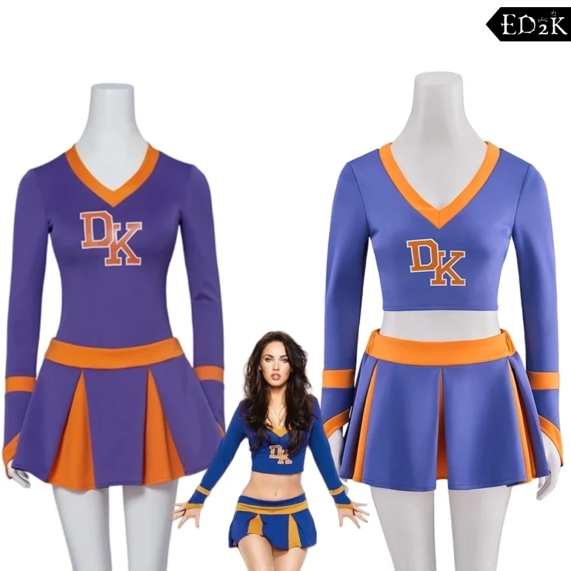 Jennifer's Body: Jennifer Check | Purple and Blue Cheerleader Cosplay Costume