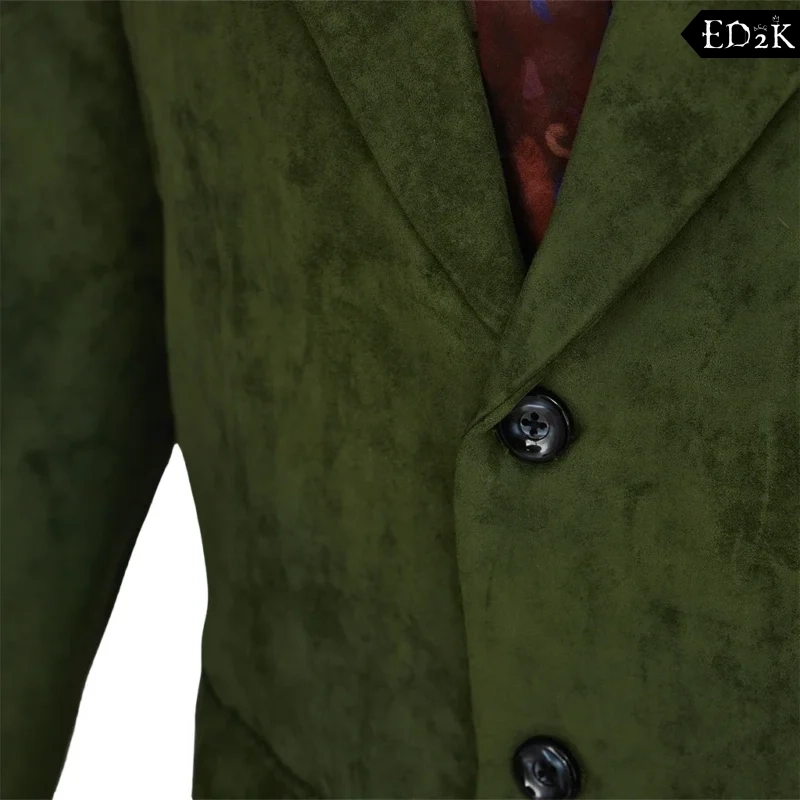 Disco Elysium: Harrier Du Bois | Green Detective Jacket Cosplay Costume