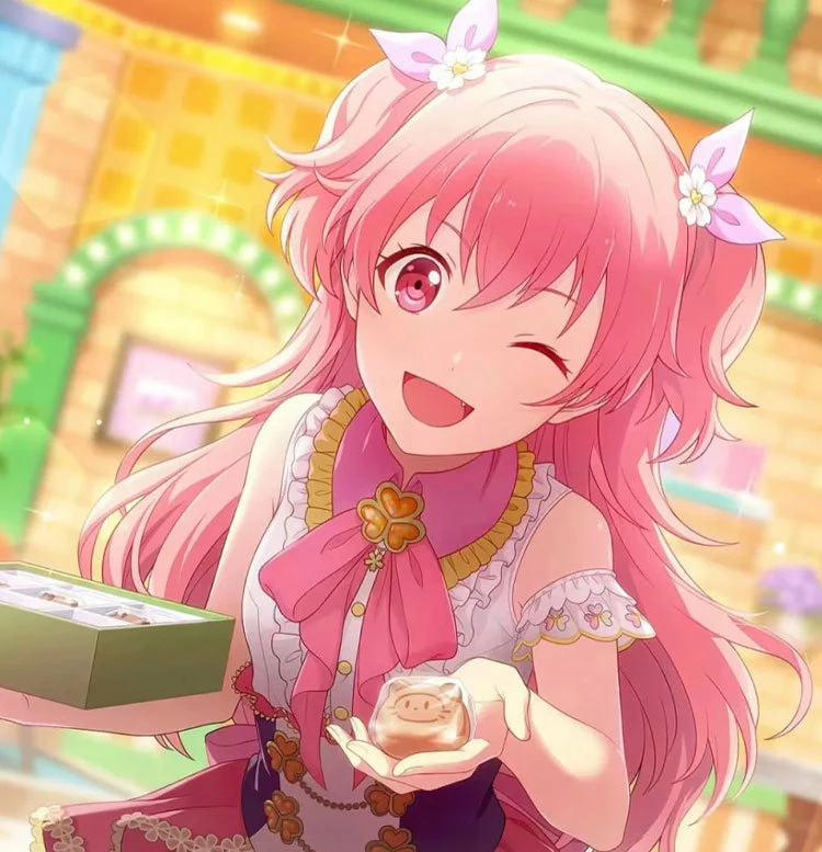 Alternative view of Project SEKAI: Momoi Airi | Pink Cosplay Costume with Wig
