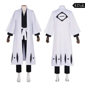 Bleach: Kurosaki Ichigo | Black White Captain Cosplay Costume