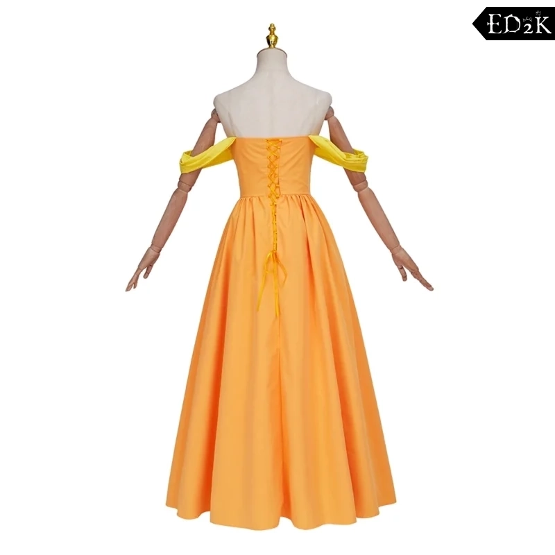 Beauty and the Beast: Belle | Red/ Yellow / Green Cosplay Costume