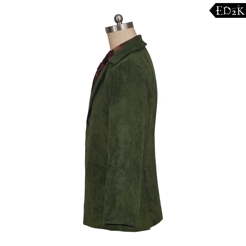 Disco Elysium: Harrier Du Bois | Green Detective Jacket Cosplay Costume