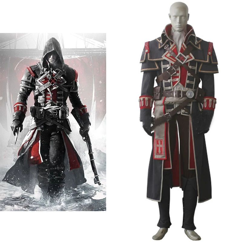 Assassin’s Creed Rogue: Shay Patrick Cormac |  Black Templar Cosplay Costume