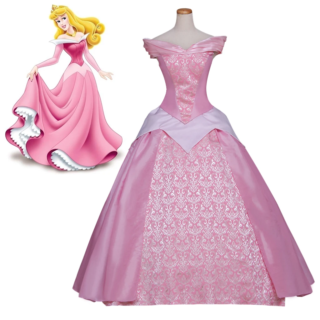Sleeping Beauty | Pink Princess Aurora Cosplay Costume