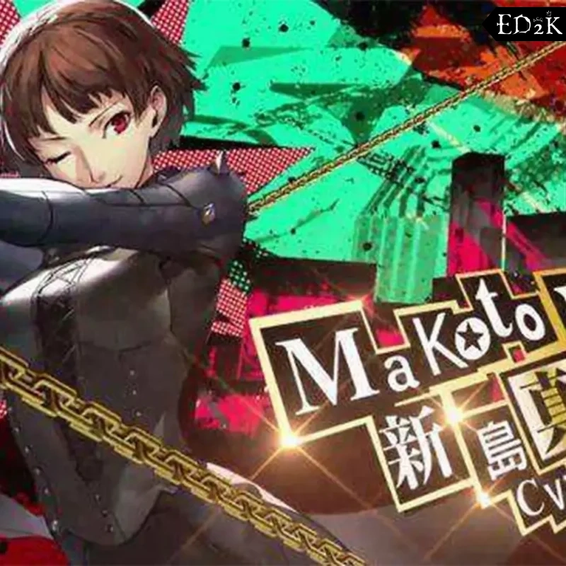 Persona 5: Makoto Niijima (Queen) | Black White School Uniform Cosplay Costume