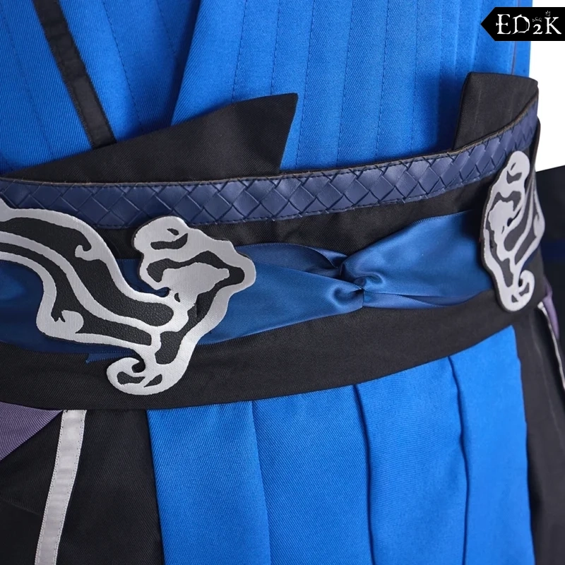 Mortal Kombat: Sub-Zero | Blue Black Lin Kuei Warrior Cosplay Costume