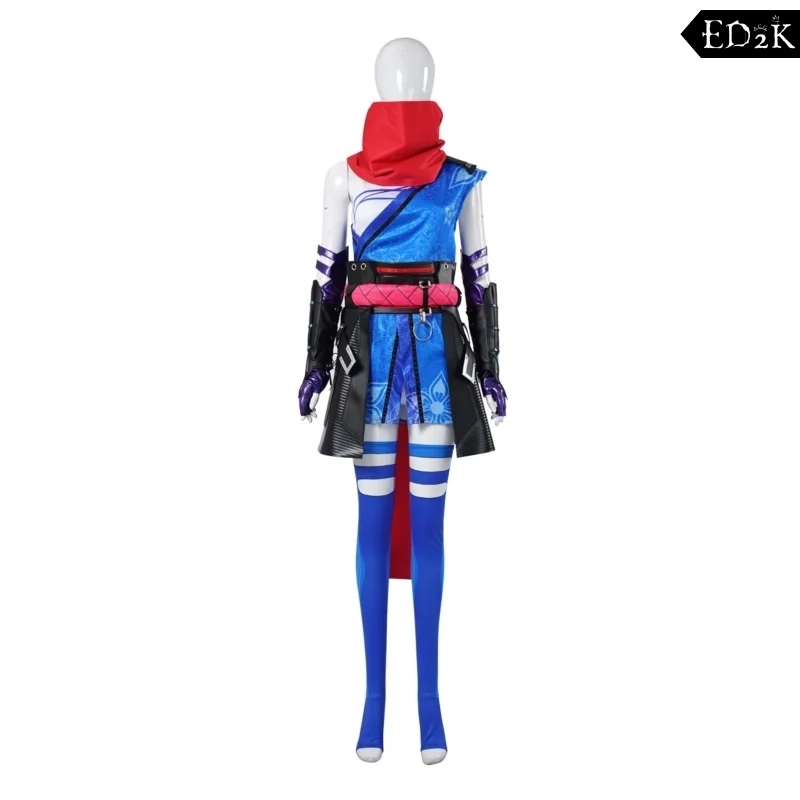Marvel Rivals: Betsy Braddock (Psylocke) | Blue Cosplay Costume Set