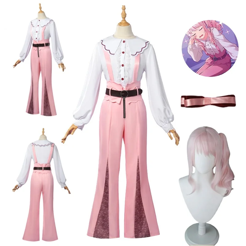 Project SEKAI: Akiyama Mizuki | Pink Cosplay Costume Set