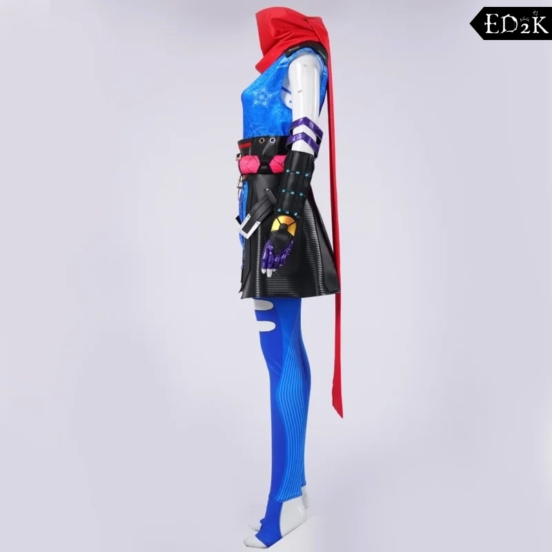 Marvel Rivals: Betsy Braddock (Psylocke) | Blue Cosplay Costume Set
