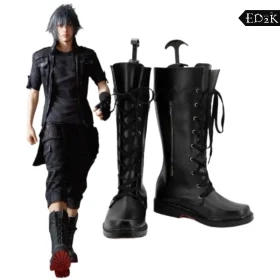Final Fantasy XV: Noctis Lucis Caelum | Black Cosplay Boots