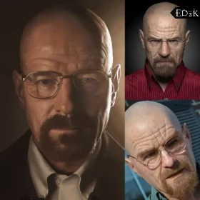 Breaking Bad: Walter Hartwell White | Realistic Old Man Mask For Cosplay Party Masquerade Props