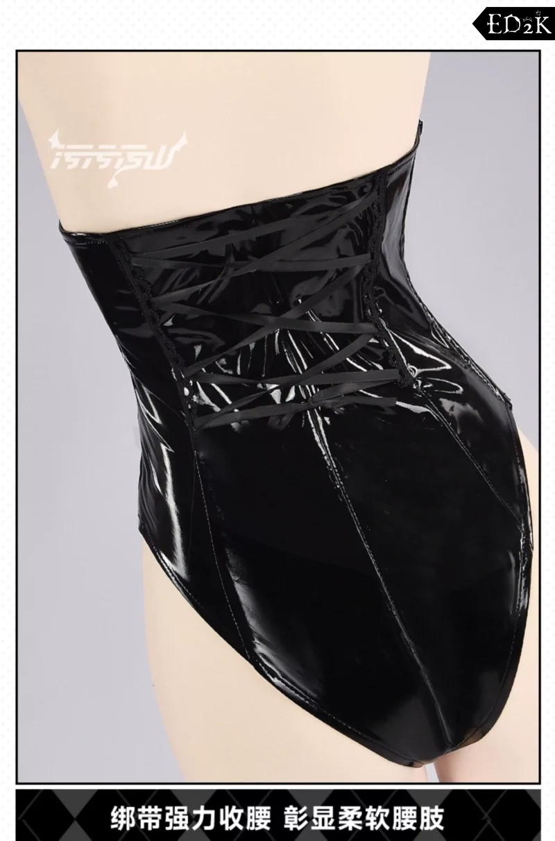 Blue Archive: Rio Tsukatsuki | Black Fallen Angel Nun Cosplay Costume