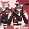 Azur Lane: Duisburg | Black Battle Suit Cosplay Costume