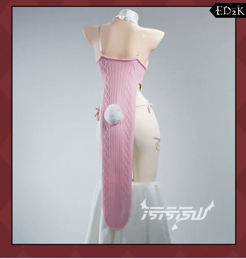 Azure Lane: Owari | Pink Bunny Sweater Cosplay Costume