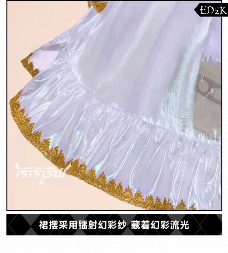 [Pre-Order] Night Of The Dead: Rutha | White Gothic Lolita Cosplay Costume