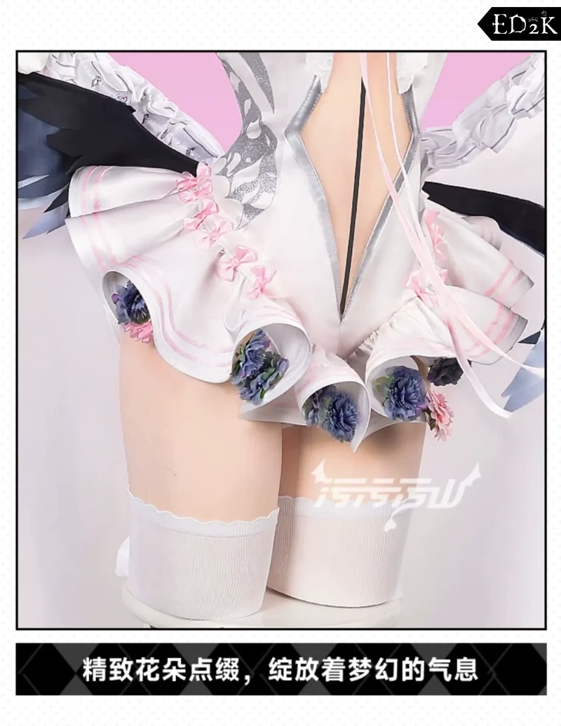 Blue Archive: Shimokawa Koharu | Pure White Vow Wedding Dress Cosplay Costume
