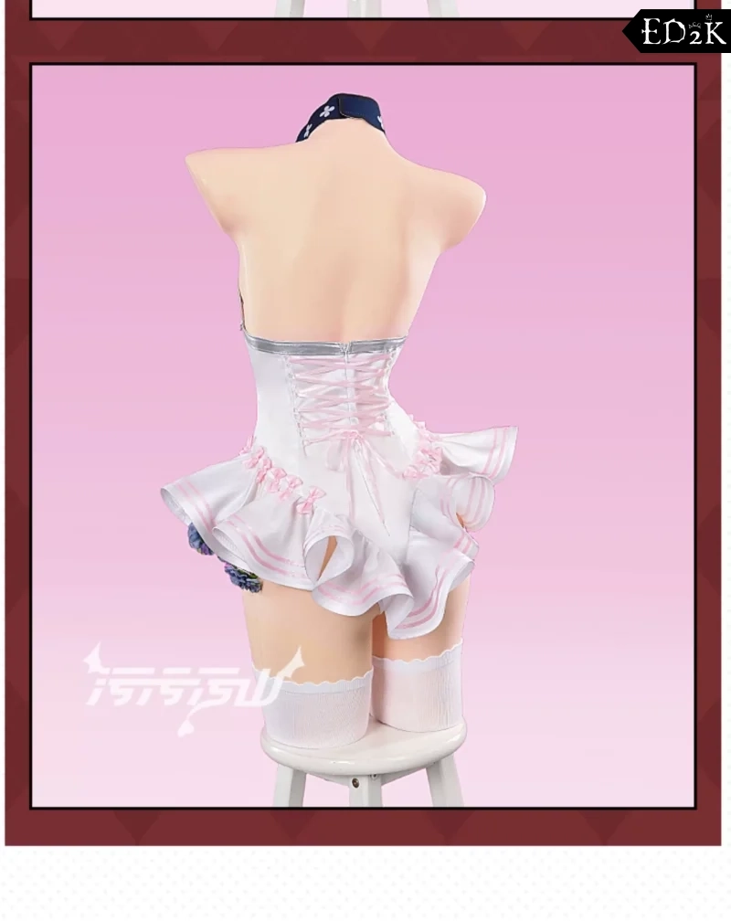 Blue Archive: Shimokawa Koharu | Pure White Vow Wedding Dress Cosplay Costume