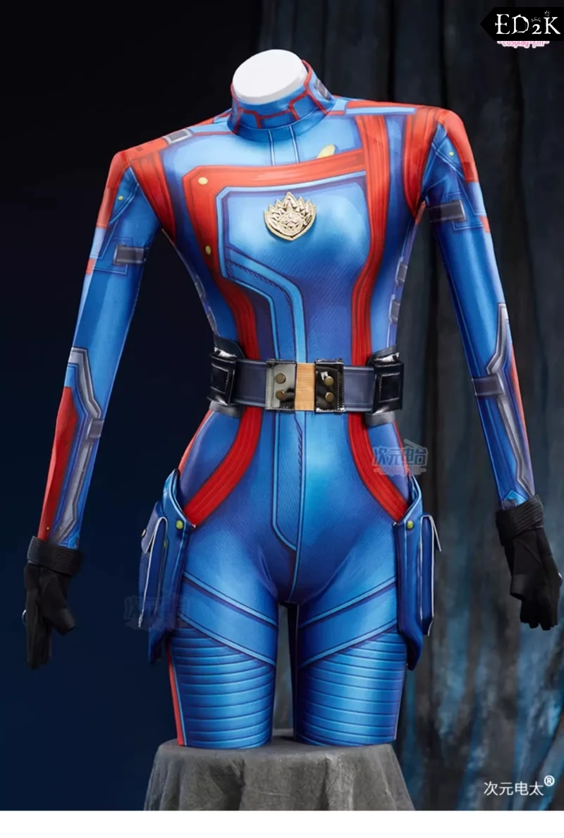 Alternative view of [Pre-Order] Guardians of the Galaxy: Brandt (Mantis) | Blue Cosplay Costume